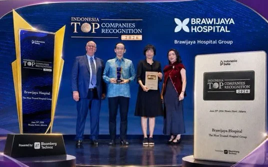 Brawijaya Hospital Raih Penghargaan The Most Trusted Hospital Group in Indonesia pada Indonesia Top Companies Recognition 2026